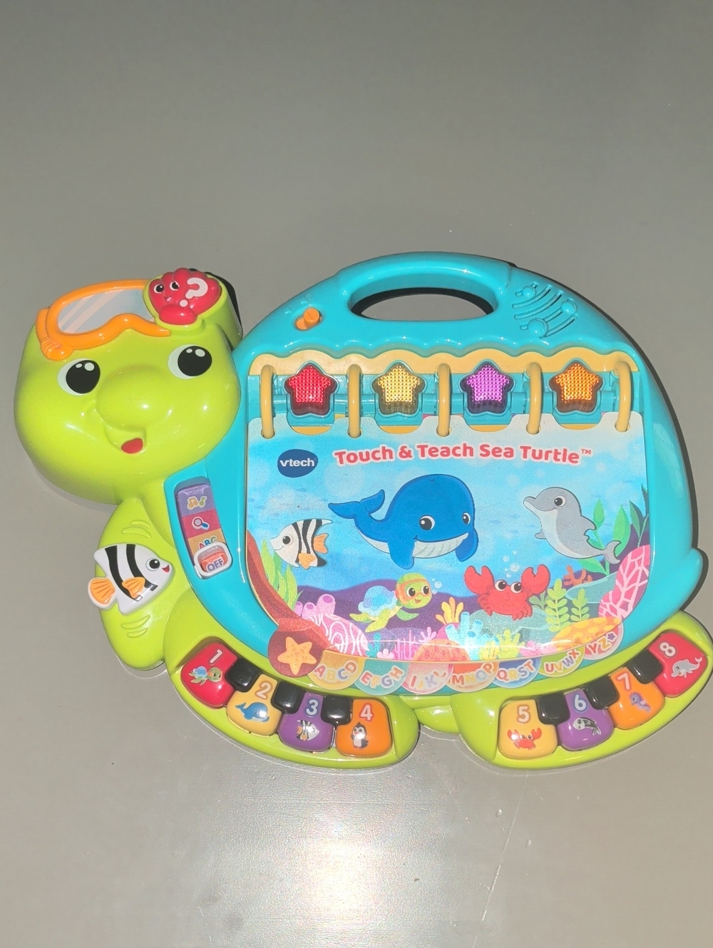 Vtech Touch & Teach Sea Turtle - Euc